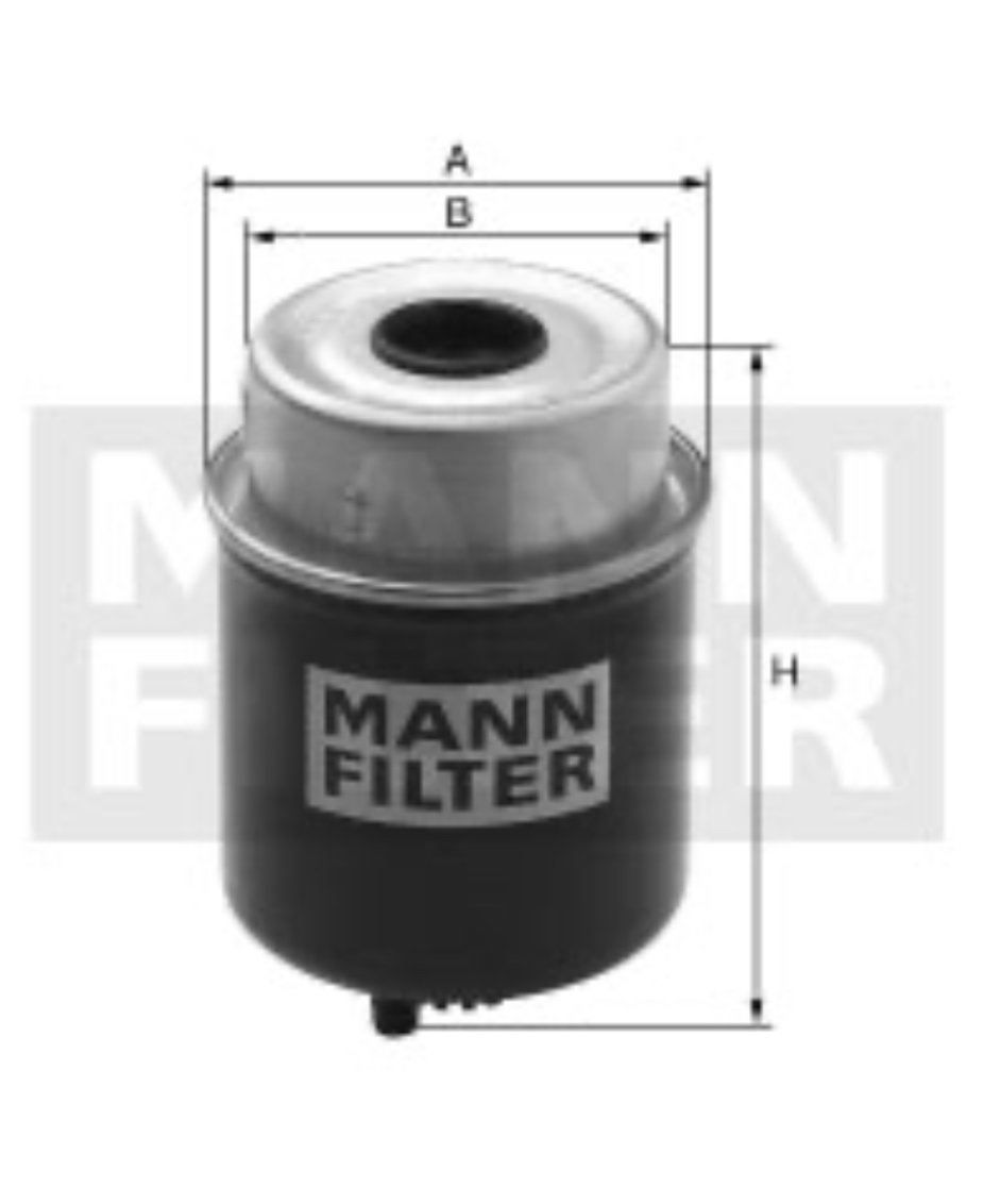 Mann Kraftstofffilter WK8117