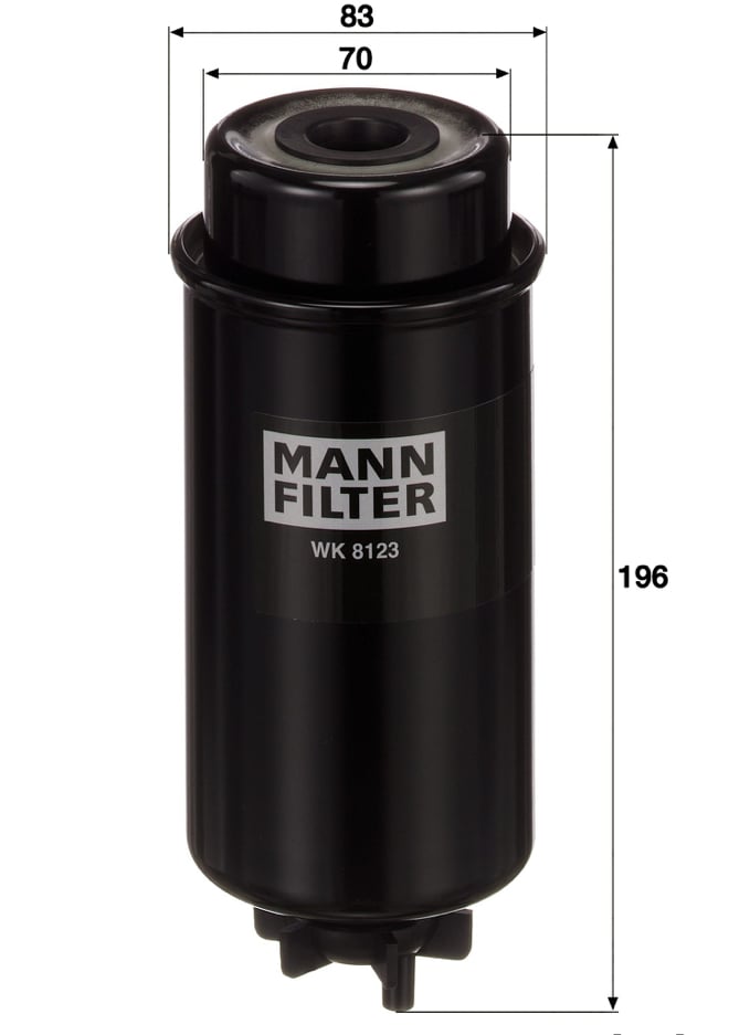 Mann Kraftstofffilter WK8123