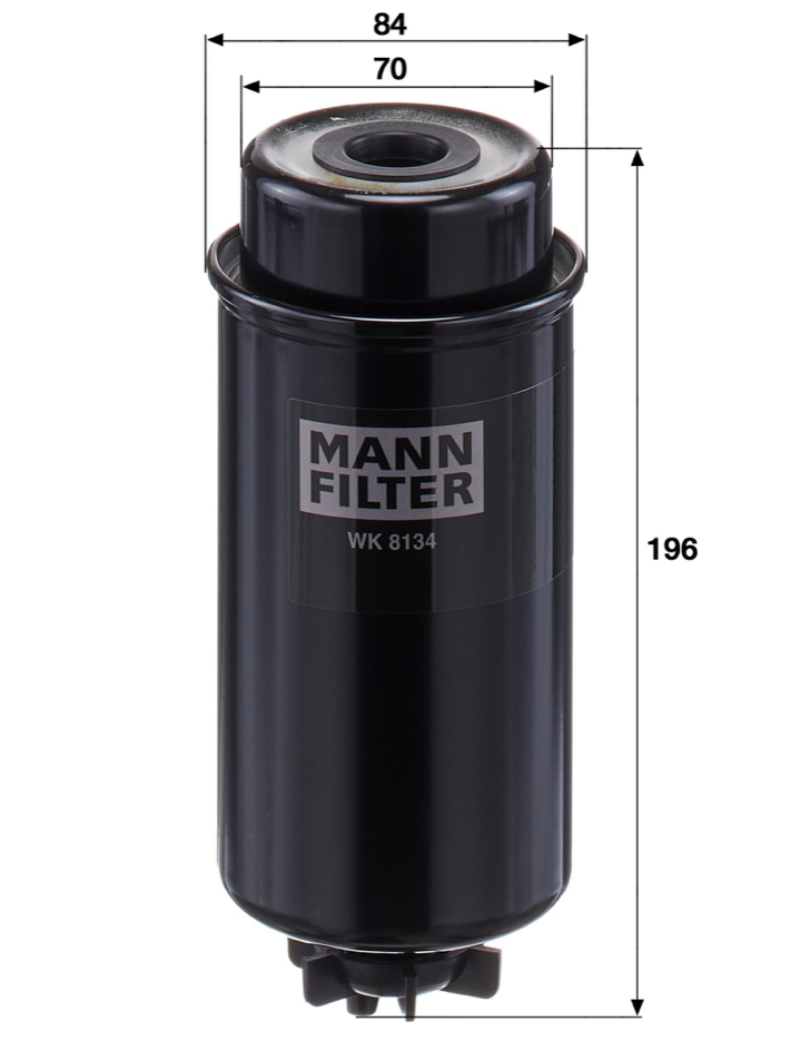 Mann Kraftstofffilter WK8134