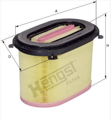 Hengst Luftfilter E1876L