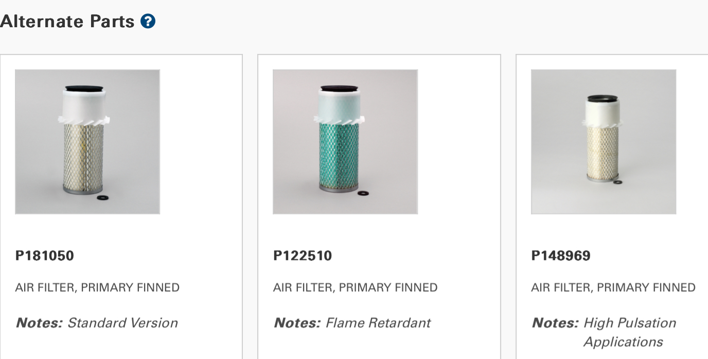 Donaldson Luftfilter P182050