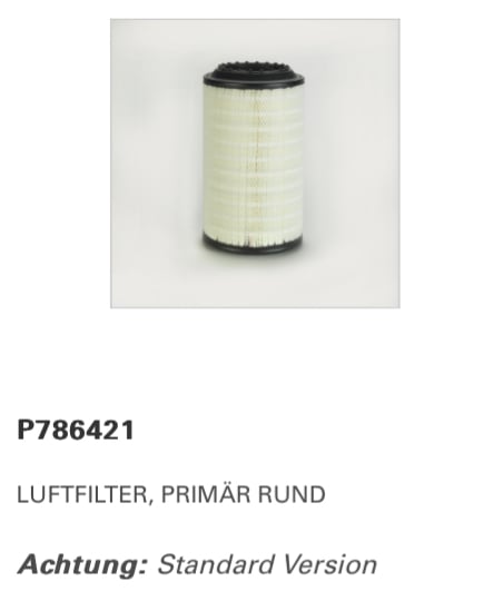 Donaldson Luftfilter P786421