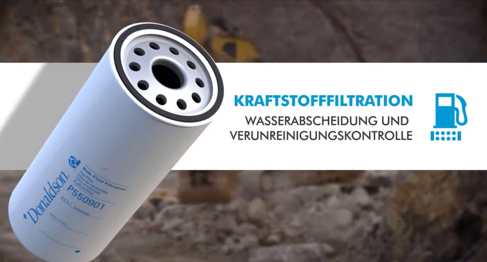 Donaldson Kraftstofffilter mit Wasserabscheider P551000